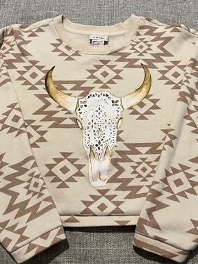 Ariat Aztec print sweatshirt